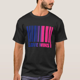 Bisexual Pride Flag Love Wins Bi Bisexual Flag T-shirt