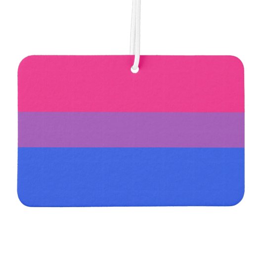 Bisexual Pride Flag Luchtverfrisser (Achterkant)