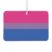 Bisexual Pride Flag Luchtverfrisser (Achterkant)