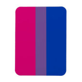 Bisexual Pride Flag Magneet (Verticaal)