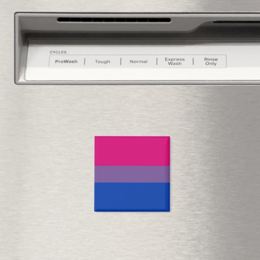 Bisexual Pride Flag Magneet (Insitu (Vaatwasser))