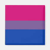 Bisexual Pride Flag Magneet (Voorkant)