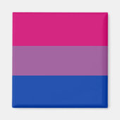 Bisexual Pride Flag Magneet (Voorkant)