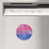 Bisexual pride flag magnet (Insitu (Vaatwasser))