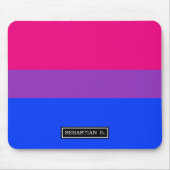 Bisexual Pride Flag Muismat (Voorkant)