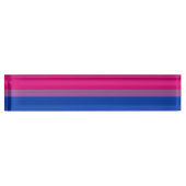 Bisexual Pride Flag Naambordje (Voorkant)