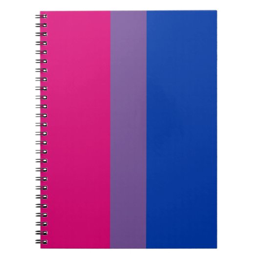 Bisexual Pride Flag Notitieboek (Voorkant)