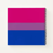 Bisexual Pride Flag Notitieboek (Achterkant)