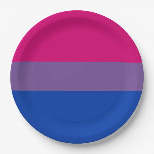 Bisexual Pride Flag Papieren Bordje