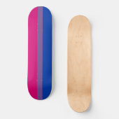 Bisexual Pride Flag Persoonlijk Skateboard (Voorkant)