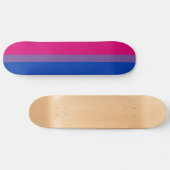 Bisexual Pride Flag Persoonlijk Skateboard (Horizontaal)