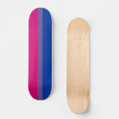 Bisexual Pride Flag Persoonlijk Skateboard (Voorkant)