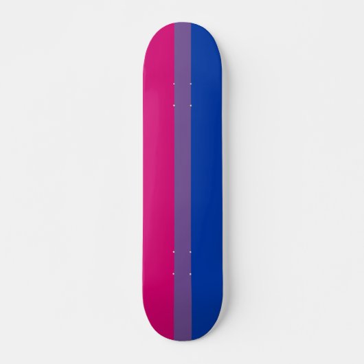 Bisexual Pride Flag Persoonlijk Skateboard (Voorkant)