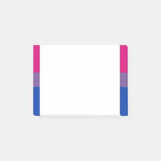Bisexual Pride Flag Post-it® Notes (Voorkant)