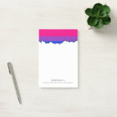 Bisexual Pride Flag Post-it® Notes (Kantoor)