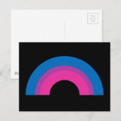 Bisexual Pride Flag Rainbow Briefkaart (Voorkant / Achterkant)