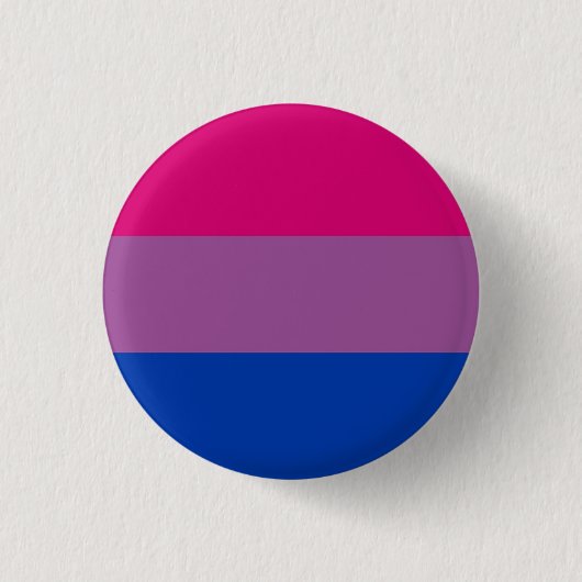 Bisexual Pride Flag Ronde Button 3,2 Cm (Voorkant)