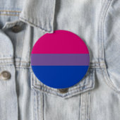 Bisexual Pride Flag Ronde Button 4,0 Cm (In situ)