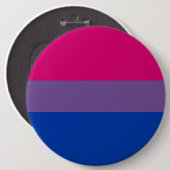 Bisexual Pride Flag Ronde Button 6,0 Cm (Voorkant /achterkant)