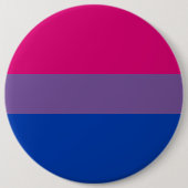 Bisexual Pride Flag Ronde Button 6,0 Cm (Voorkant)