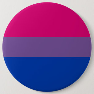 Bisexual Pride Flag Ronde Button 6,0 Cm