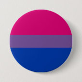 Bisexual Pride Flag Ronde Button 7,6 Cm (Voorkant)