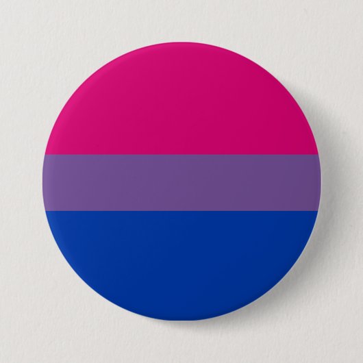 Bisexual Pride Flag Ronde Button 7,6 Cm (Voorkant)