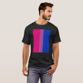 Bisexual Pride Flag Rotated For Bi People Who Like T-shirt (Voorkant volledig)