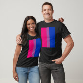 Bisexual Pride Flag Rotated For Bi People Who Like T-shirt (Unisex)