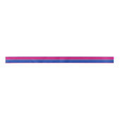 Bisexual Pride Flag Satijnen Lint (Voorkant)