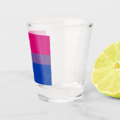 Bisexual Pride Flag Shot Glas (Rechts)