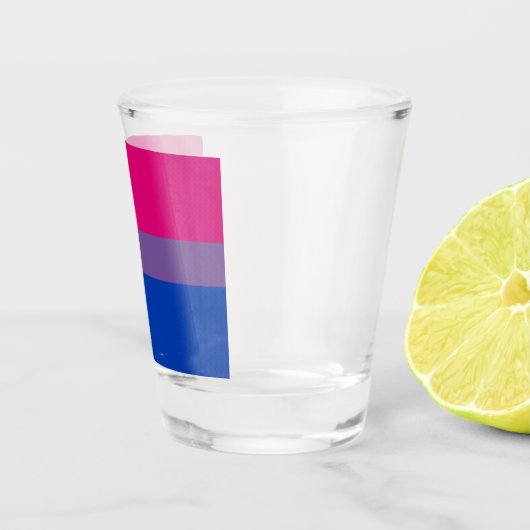 Bisexual Pride Flag Shot Glas (Rechts)