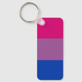 Bisexual Pride Flag Sleutelhanger (Voorkant)