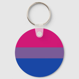 Bisexual Pride Flag Sleutelhanger