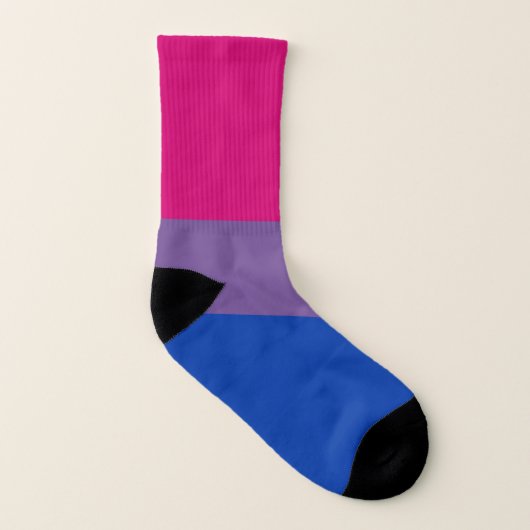Bisexual Pride Flag Sokken (Rechts - buiten)