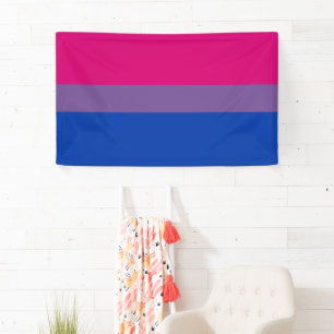 Bisexual Pride Flag Spandoek