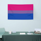 Bisexual Pride Flag Spandoek (Beurs)