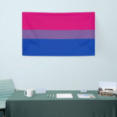 Bisexual Pride Flag Spandoek (Beurs)