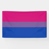 Bisexual Pride Flag Spandoek (Horizontaal)