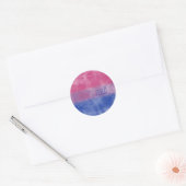 Bisexual pride flag sticker (Envelop)