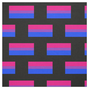 Bisexual Pride Flag Stof