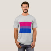 Bisexual Pride Flag T-shirt (Voorkant volledig)