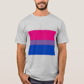 Bisexual Pride Flag T-shirt (Voorkant)
