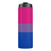 Bisexual Pride Flag Thermosbeker (Voorkant)