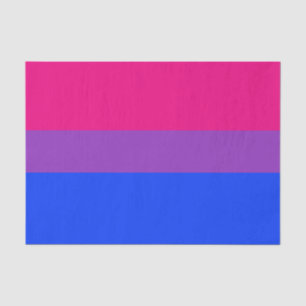 Bisexual Pride Flag Tissuepapier