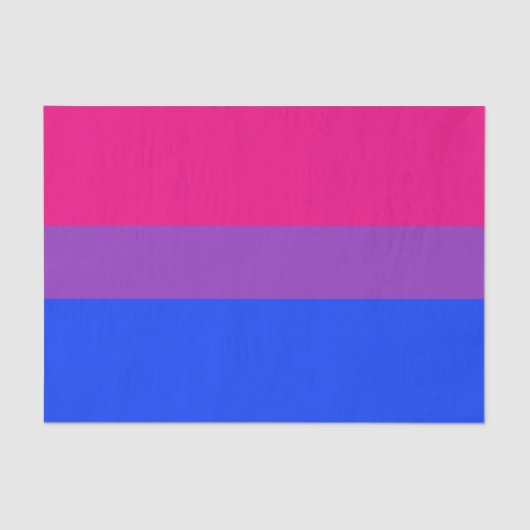 Bisexual Pride Flag Tissuepapier (Voorkant)