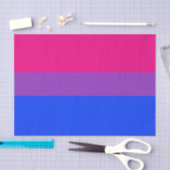 Bisexual Pride Flag Tissuepapier (Craft)