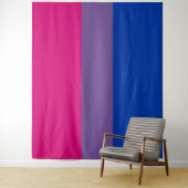 Bisexual Pride Flag Wandkleed (In situ)
