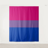 Bisexual Pride Flag Wandkleed (Voorkant)
