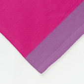 Bisexual Pride! Fleece Deken (Hoek)